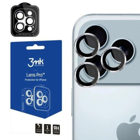 3mk Lens Protection Pro Silver pro Apple iPhone 17 Pro /17 Pro Max