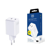 3mk síťová nabíječka - Hyper Charger PD 45W, bílá