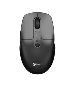 C-TECH Myš WLM-13, Bezdrátová, černá