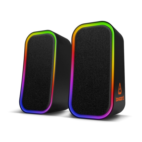 CONNECT IT BIOHAZARD PC reproduktory AUX+BT ČERNÉ