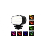 PULUZ - MINI Nastavitelné RGB LED světlo (vč. baterie)