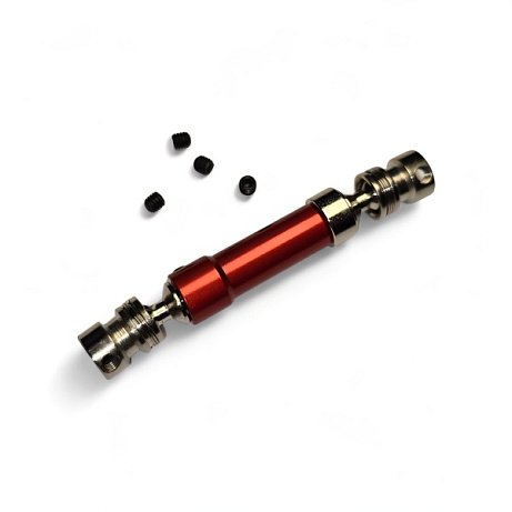 Kovová zadní hnací hřídel / kardan pro model Across- červený