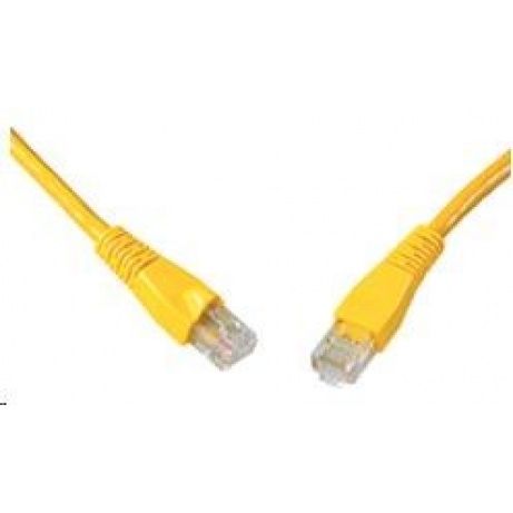 Solarix Patch kabel CAT6 UTP PVC 2m žlutý snag-proof C6-114YE-2MB