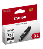 BAZAR - Canon CARTRIDGE CLI-551BK XL černá pro Pixma iP, Pixma iX, Pixma MG a Pixma MX 6850, 725x, 925, 8750 (1130 str.)