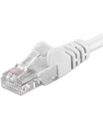 Patch kabel UTP RJ45-RJ45 level 5e 1,5m, bílá