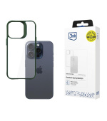 3mk Satin Armor Case+ Green pro Apple iPhone 15 Pro