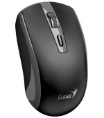 GENIUS myš ECO-8150/ 1200 dpi/ bezdrátová/ dobíjecí/ Copilot/ černo-šedá