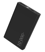 WG - Power Bank 10000 mAh,  USB-C PD 20W + USB-A 22.5W, černá