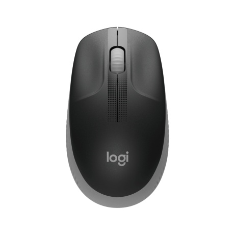 Logitech M190/Kancelářská/Optická/Bezdrátová USB/Šedá