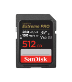 SanDisk Extreme PRO 512GB 280MB/s V60 UHS-II