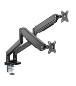 Držák monitoru Brateck LDT60-C024 dvě ramena vedle sebe mechanická pružina Heavy Duty