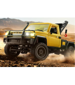 RC auto Land Cruiser TOYOTA s navijákem - žlutá