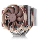 BAZAR - NOCTUA Chladič CPU NH-D15 G2 LBC, 2x 140mm, LGA1851, AM5, hnědá/stříbrná - Poškozený obal (Komplet)