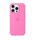 iPhone 16 Pro Silicone Case with MS - Peony