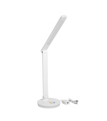 Platinet PDL400RGBW stolní LED lampa 12W stmívatelná, dotykové ovládání, USB port, bílá
