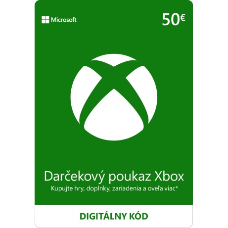 ESD XBOX - Dárková karta Xbox 50 EUR