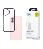 3mk Satin Armor Case+ Purple pro Apple iPhone 16
