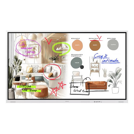 75" LED Samsung WM75FX- Flip Pro,UHD,450cd,12/7