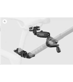 Insta360 dvojitý držák na sedlovku