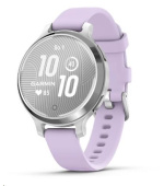Garmin Lily 2 Active Silver Purple Jasmine silicon band, EU