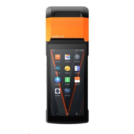 Sunmi V2 Pro, 1D, USB-C, BT, Wi-Fi, 4G, NFC, GPS, kit (USB), Android