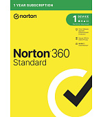 NORTON 360 STANDARD 10GB + VPN 1 uživatel pro 1 zařízení na 1 rok ESD 1+1 (50%)