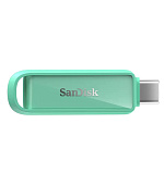 SanDisk Flash Disk 512GB iXpand Phone Drive USB-C, zelená