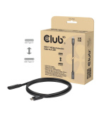 Club3D Prodlužovací kabel USB-C 8K60Hz, 40Gbps, Power Delivery 240W, (M/F), 100cm