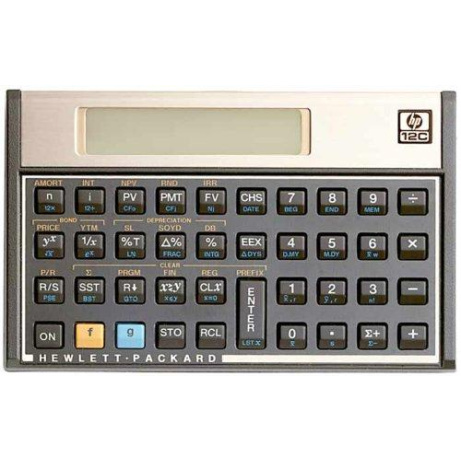 HP 12c Financial Calculator -  Finanční kalkulačka