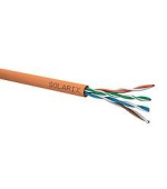 Instalační kabel Solarix UTP, Cat5E, drát, LSOHFR B2ca s1, d0, a1 box 305m SXKD-5E-UTP-LSOHFR-B2ca