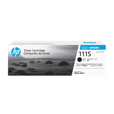 HP - Samsung MLT-D111S Black Toner Cartridge (1,000 pages)