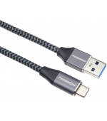 PREMIUMCORD Kabel USB-C na USB 3.0 A (USB 3.1 generation 1, 3A, 5Gbit/s) 2m oplet