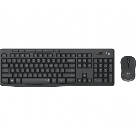 PROMO bezdrátový set Logitech MK295,graphite CZ/SK