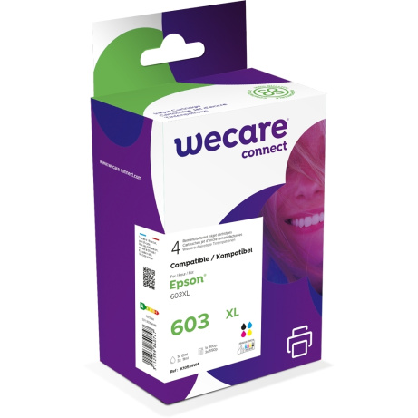 WECARE ARMOR ink sada kompatibilní s Epson 603XL, C13T03A640, CMYK