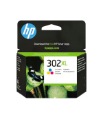 HP 302XL High Yield Tri-color Original Ink Cartridge, , F6U67AE