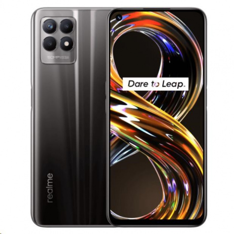 Realme 8i, 4GB/64GB, Space Black - RMX3151BK64