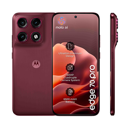 Motorola Edge 70 Pro 8GB/256GB červený