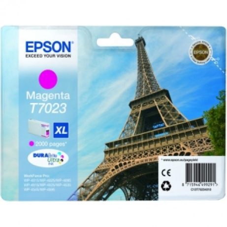 EPSON Ink bar WorkForce-4000/4500 - Magenta XL - 2000str. (21,3 ml)