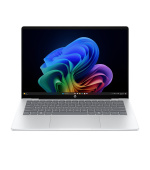NTB HP OmniBook 5 NG AI PC 14-he0002nc, 14" OLED 2K Touch, Snapdragon X Plus, 32GB, 1TB SSD, Win11, Silver, +3M GamePass