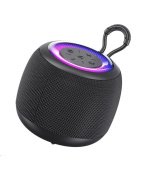 WG - Bluetooth Speaker WG AuraBeats, 5W, TWS, LED, černá