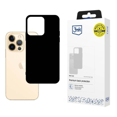 3mk Matt Case pro Apple iPhone 13 Pro, Black