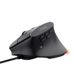 TRUST Myš GXT 145 Rexxa, Drátová USB, RGB, černá