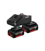 Bosch startovací sada 2x GBA 18V 4.0Ah + GAL 18V-40