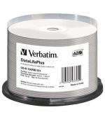 BAZAR - VERBATIM CD-R(50-pack) spindl, AZO 52X,700MB,WHITE WIDE PRINTABLE SURFACE NON-ID