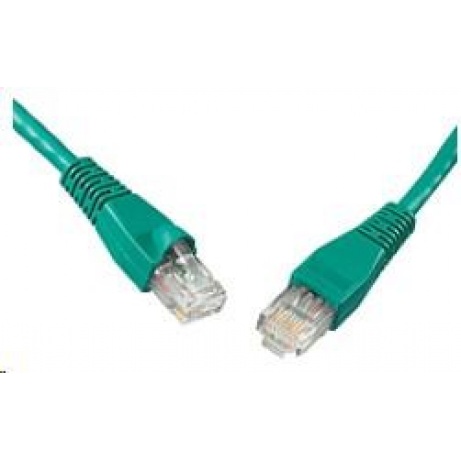 Solarix Patch kabel CAT6 UTP PVC 3m zelený snag-proof C6-114GR-3MB