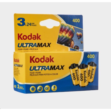 Kodak 135 Ultramax Carded 400-24x3