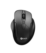 C-TECH Myš WLM-17, Bezdrátová, černá