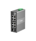 TP-Link OMADA průmyslový switch IES208G (6xGbE,2xGbE/SFPcombo,DIN,IP40,fanless)