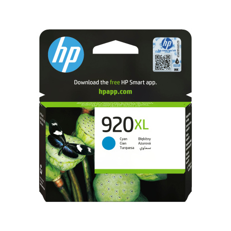 HP 920XL Cyan Ink Cart, 6 ml, CD972AE (700 pages)