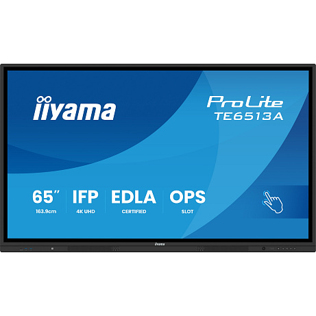 65" iiyama TE6513A-B2AG:IPS,4K,40P,EDLA